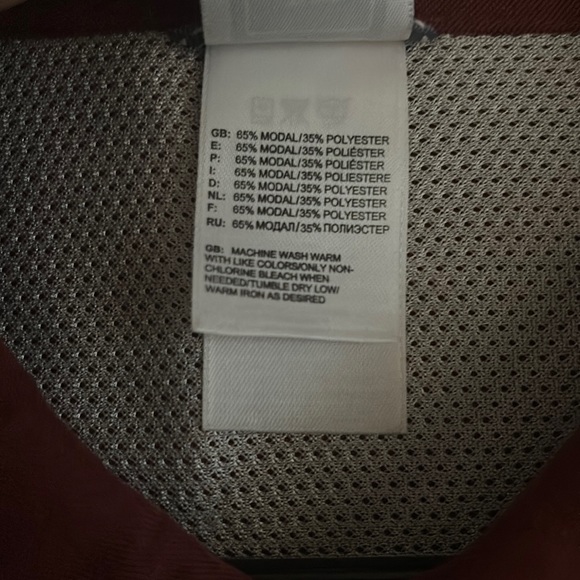 Men's The North Face Maroon Button-Down Shirt XXL Pockets Hike Light - Picture 5 of 12